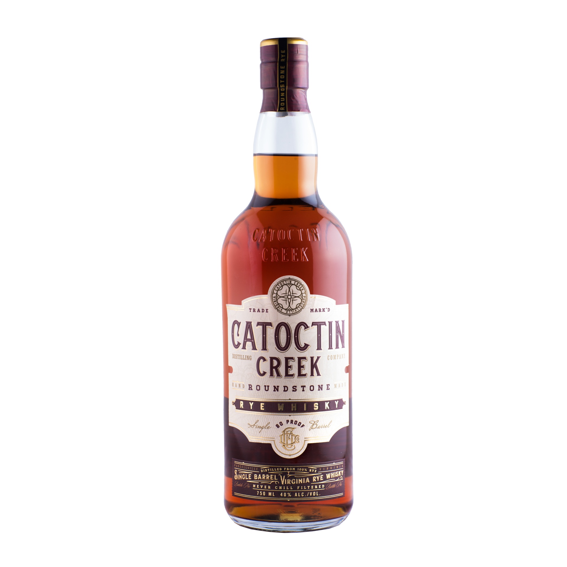 slide 1 of 1, Catoctin Creek Roundstone Rye, 25.36 fl oz