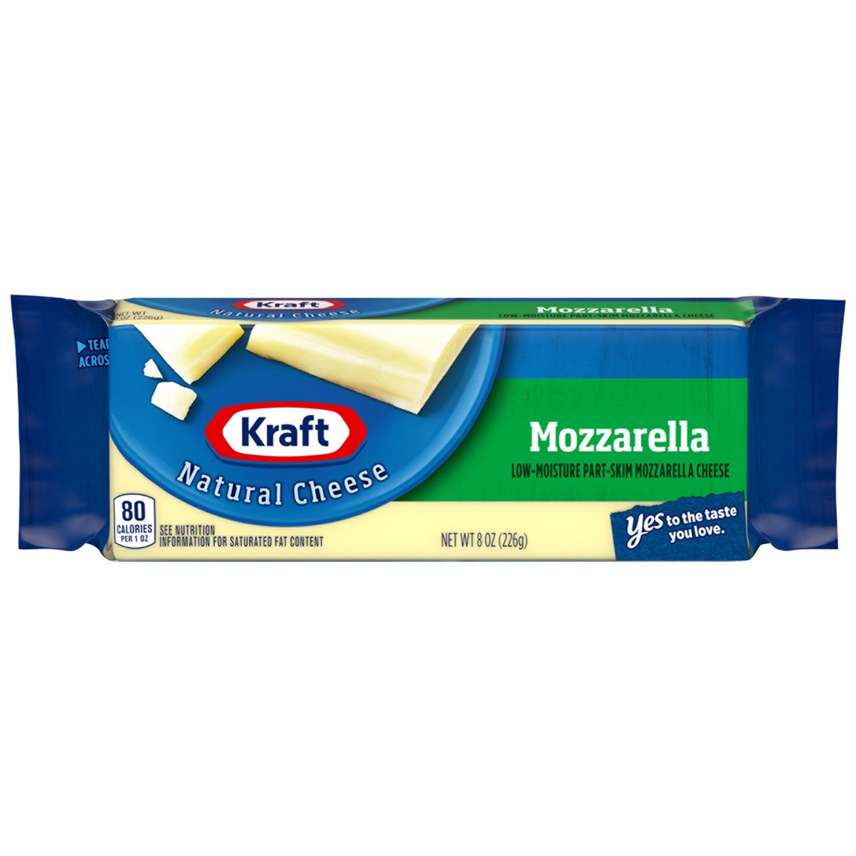Kraft Mozzarella Cheese Block 8 oz Shipt