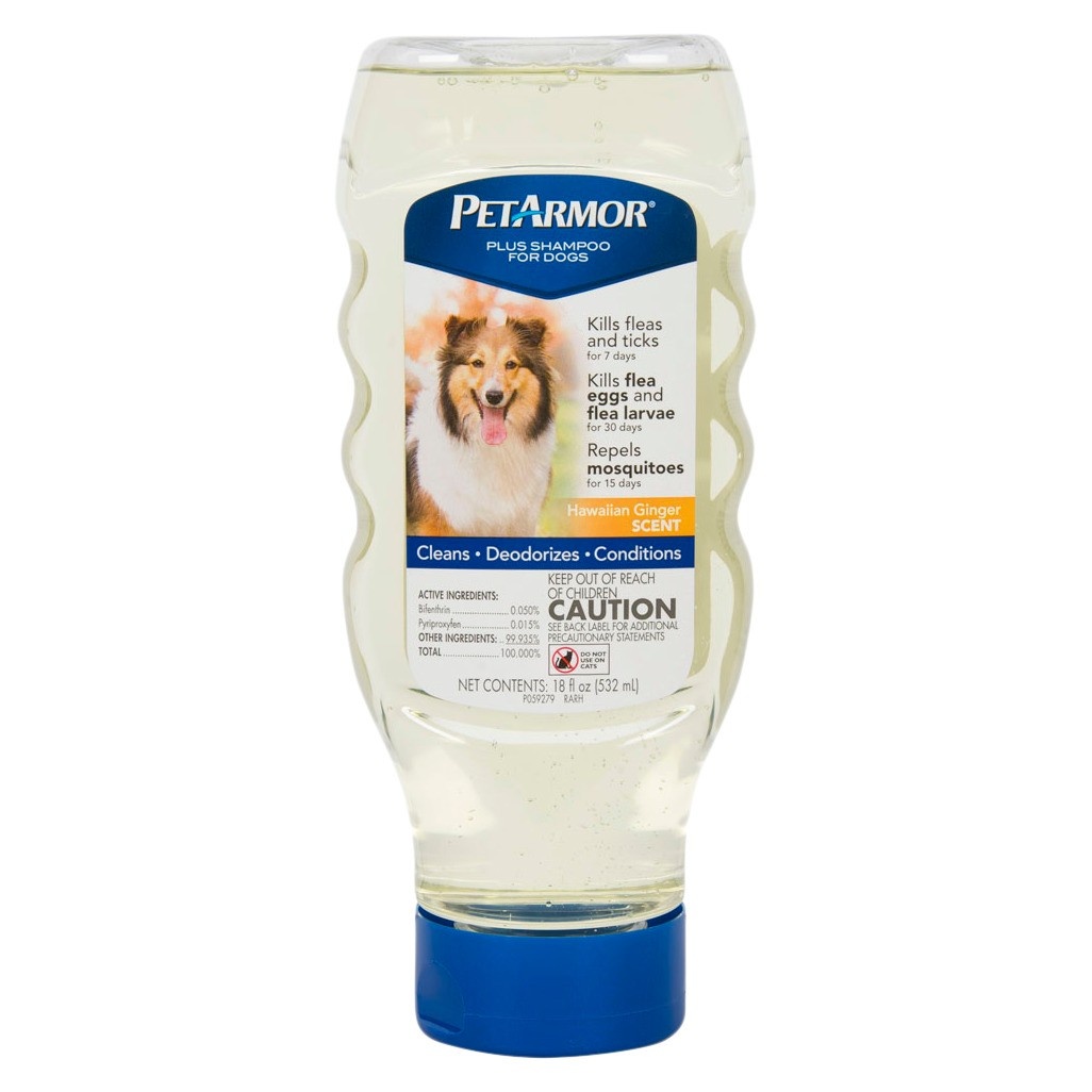 slide 1 of 2, PetArmor Flea & Tick Dog Shampoo, 18 fl oz