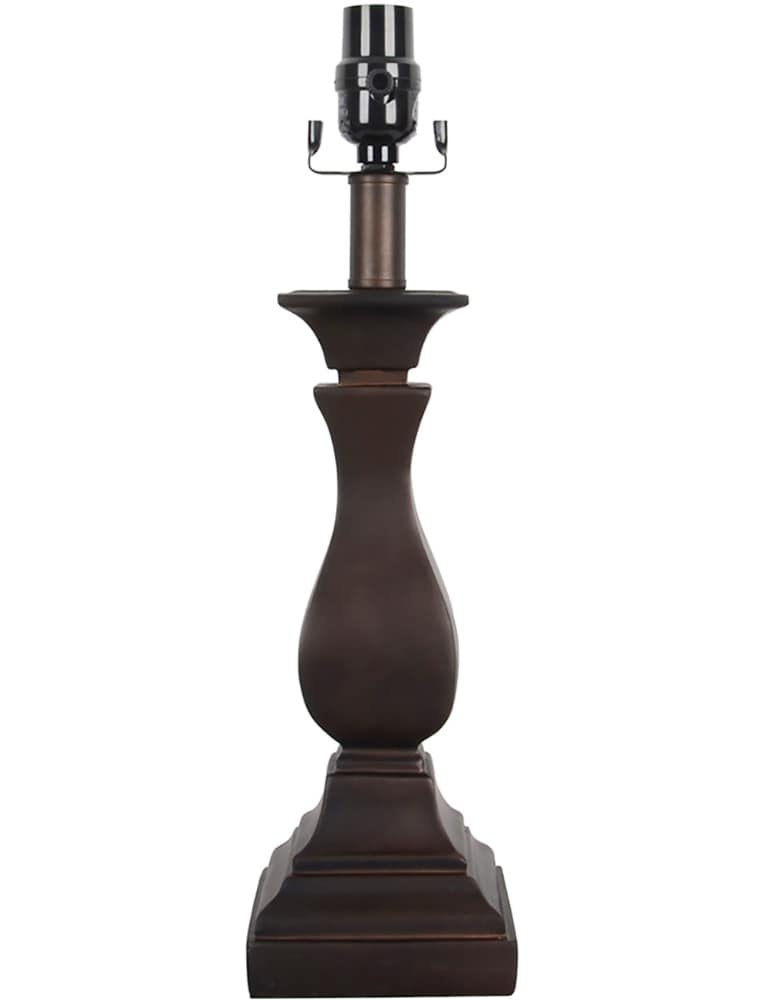 slide 1 of 1, HD Designs Mid Size Lamp Base - Bronze, 17 in