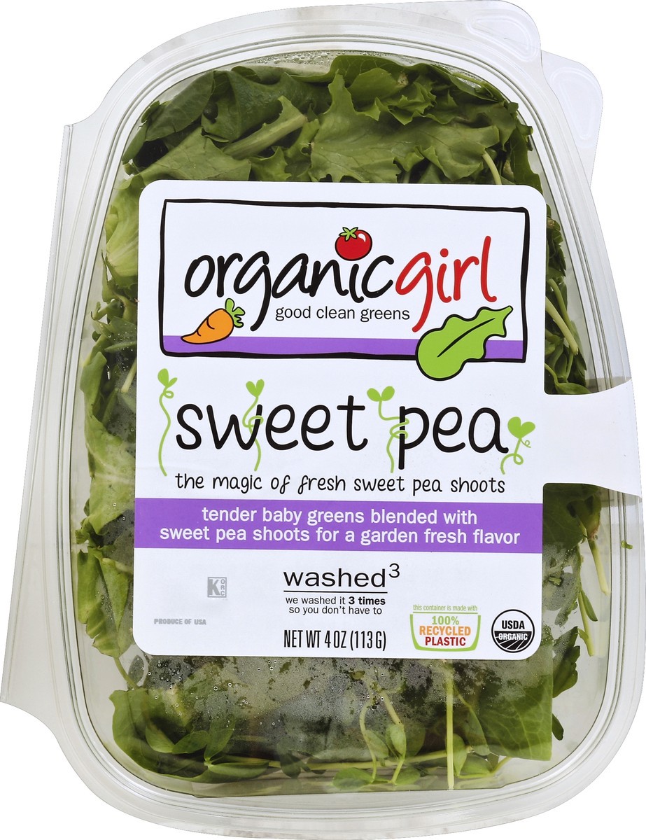 slide 3 of 4, Organic Girl Sweet Pea 4 oz, 4 oz