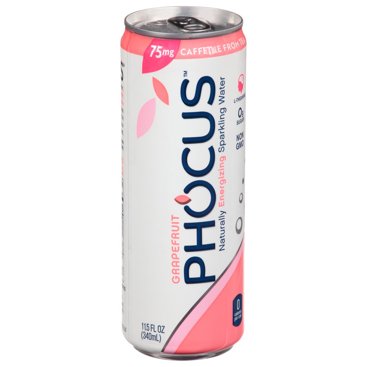 slide 2 of 9, Phocus Grapefruit Sparkling Water, 11.5 oz