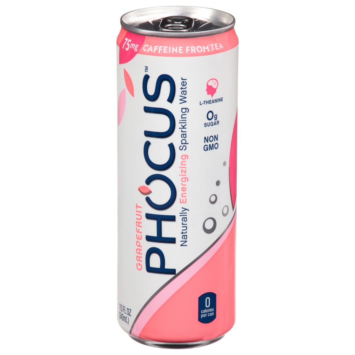 slide 3 of 9, Phocus Grapefruit Sparkling Water, 11.5 oz