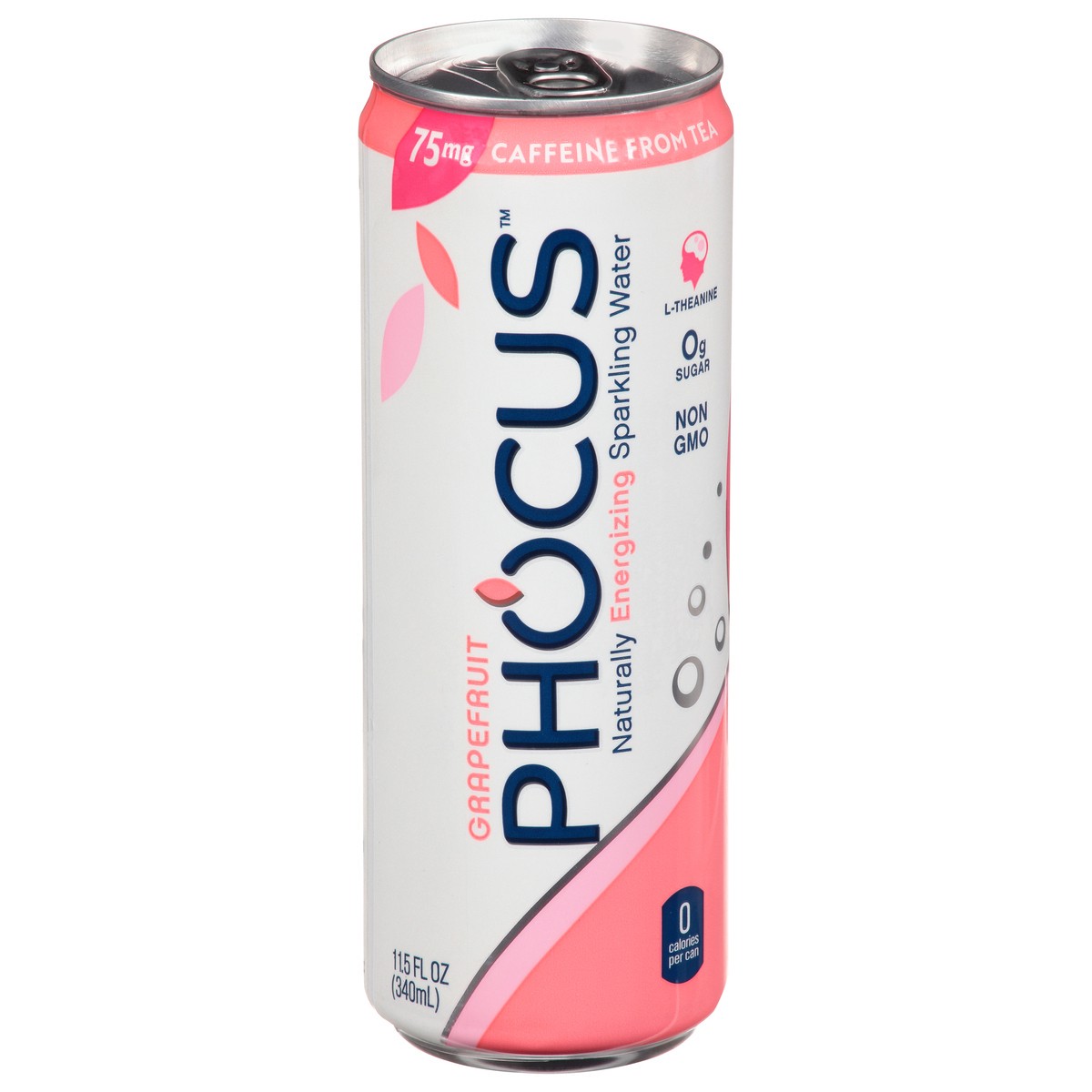 slide 1 of 9, Phocus Grapefruit Sparkling Water, 11.5 oz