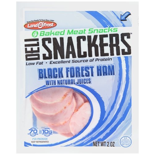 slide 1 of 1, Land O' Frost Deli Snackers, Black Forest Ham with Natural Juices, 2 oz