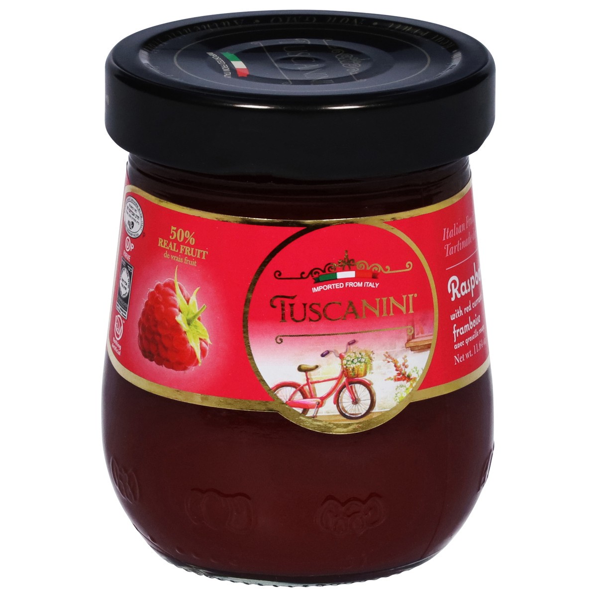 slide 8 of 9, Tuscanini Raspberry Spread Preserves, 11.64 oz