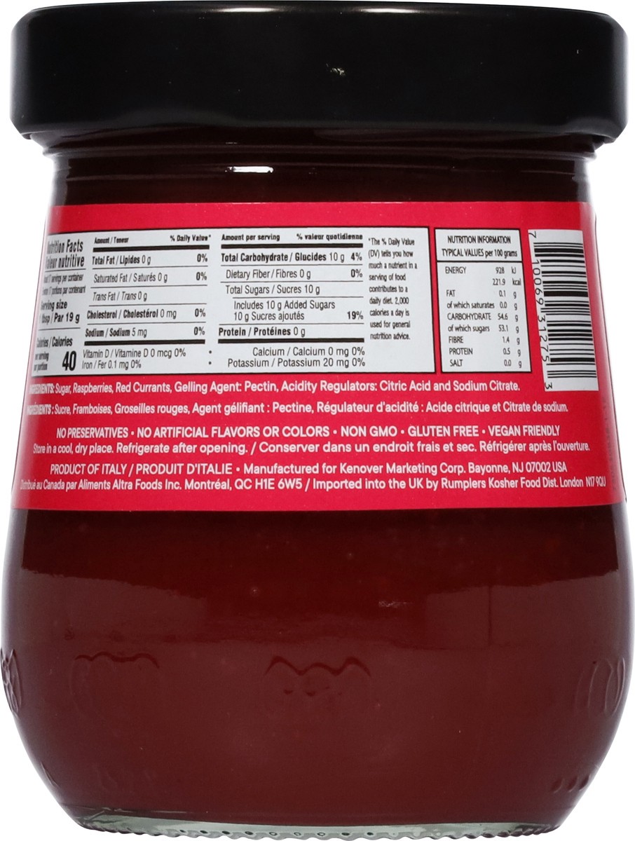 slide 9 of 9, Tuscanini Raspberry Spread Preserves, 11.64 oz