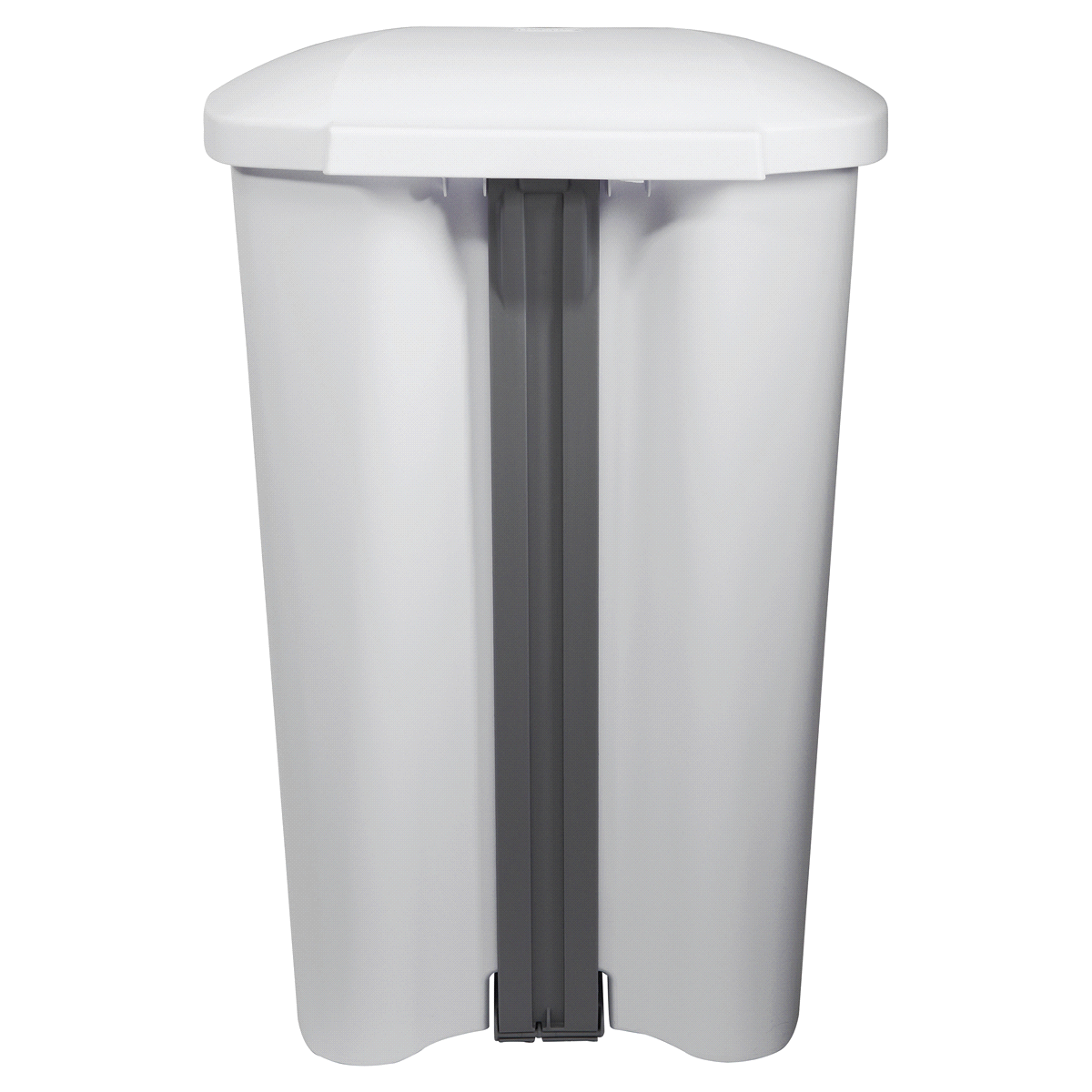 slide 2 of 2, Sterilite Step-On White Wastebasket Gallon/42, 44 qt; 11 gal