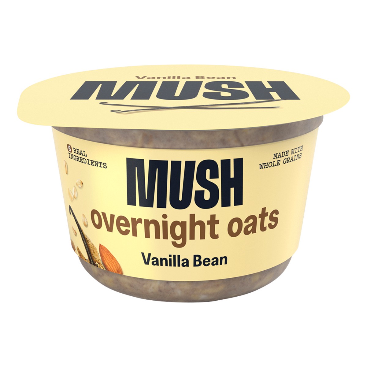 slide 1 of 5, Mush Overnight Oats Van Bean, 5 oz