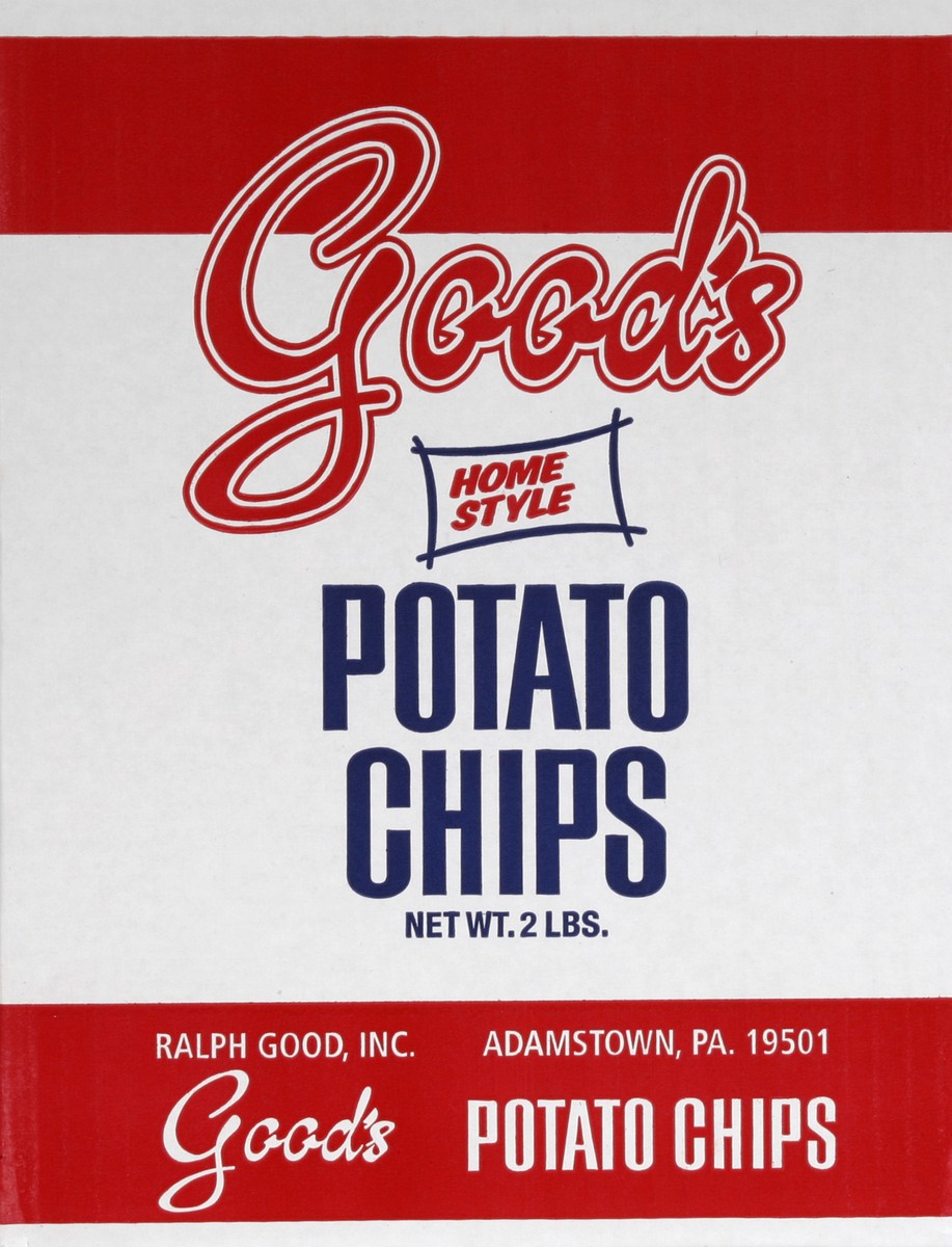 slide 2 of 4, Good's Box Regular Chips, 32 oz