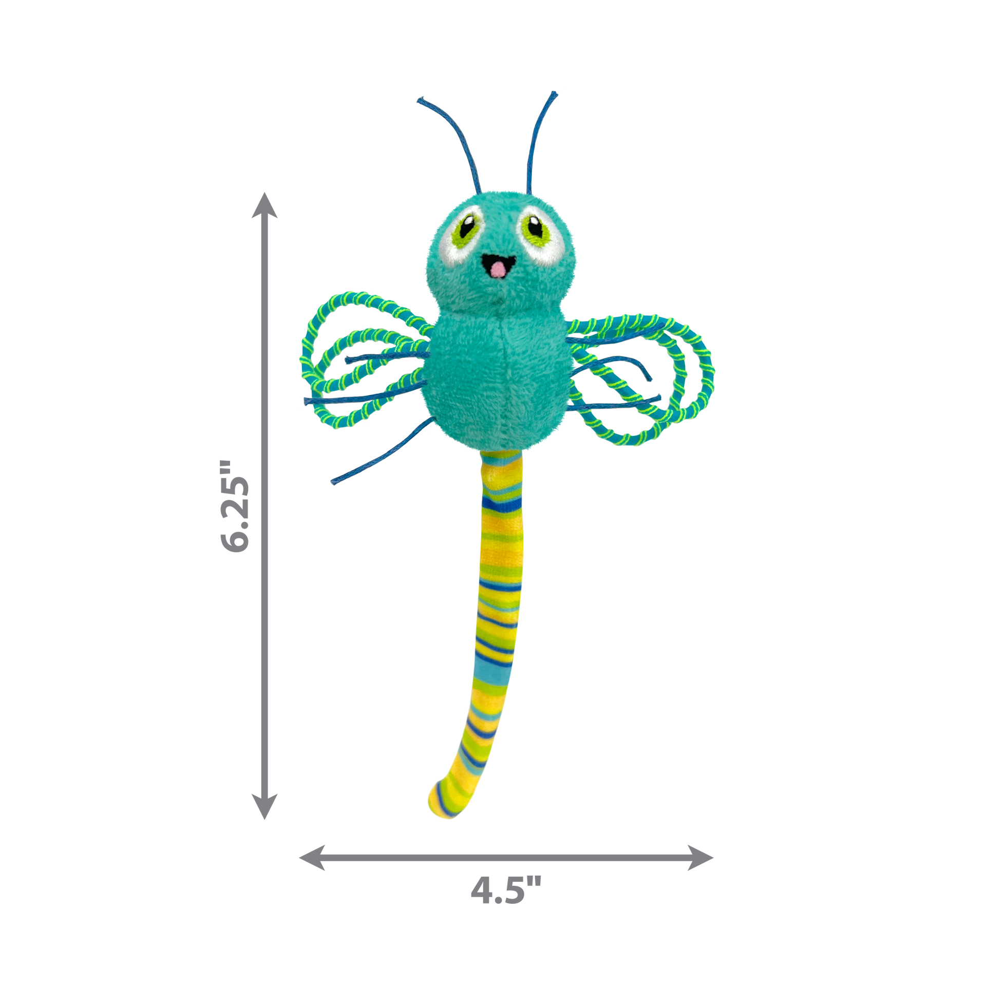 slide 3 of 4, KONG Flingaroo™ Dragonfly Assorted, 1 ct