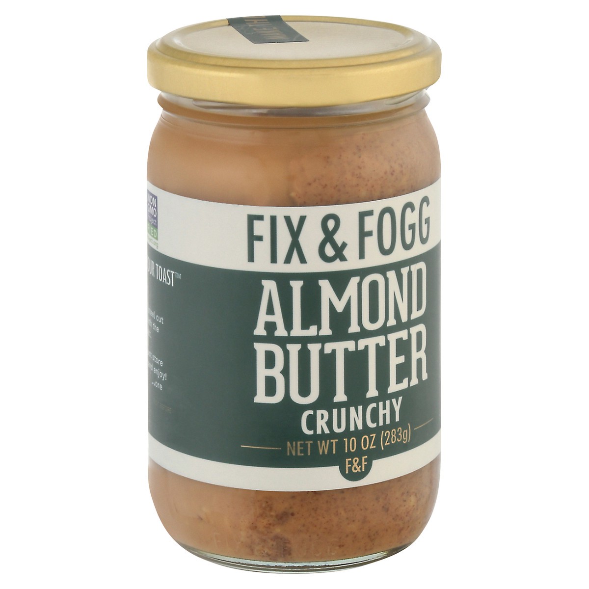 slide 11 of 13, Fix & Fogg Crunchy Almond Butter 10 oz, 10 oz