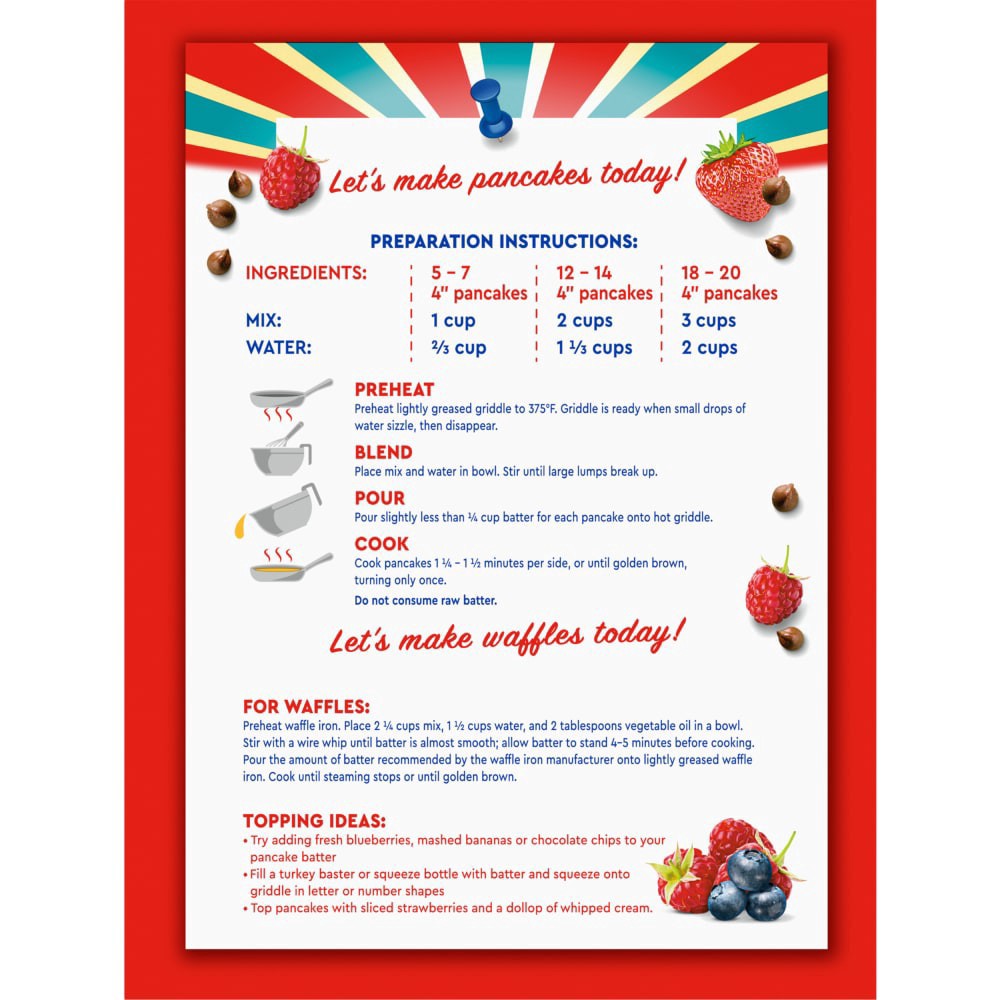 slide 5 of 5, Kroger® Complete Original Pancake & Waffle Mix - 32 oz, 32 oz