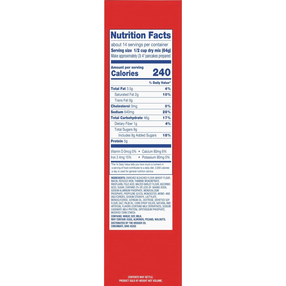 slide 2 of 5, Kroger® Complete Original Pancake & Waffle Mix - 32 oz, 32 oz