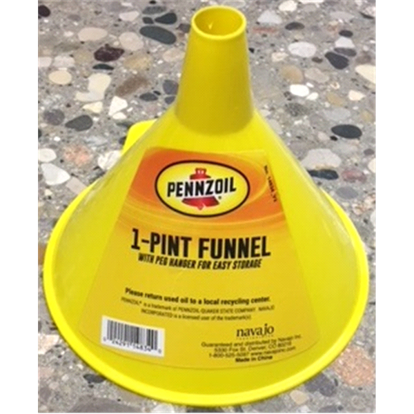 slide 1 of 1, Pennzoil Funnel, 1 pint