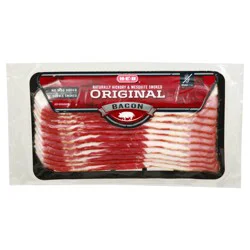 H-E-B Original Cut Mesquite and Hickory Smoked Bacon