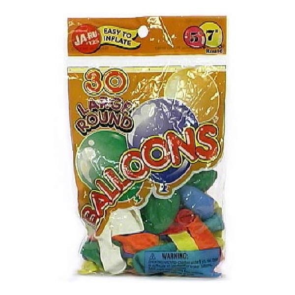 slide 1 of 1, Ja-Ru Balloons Round Large, 1 ct