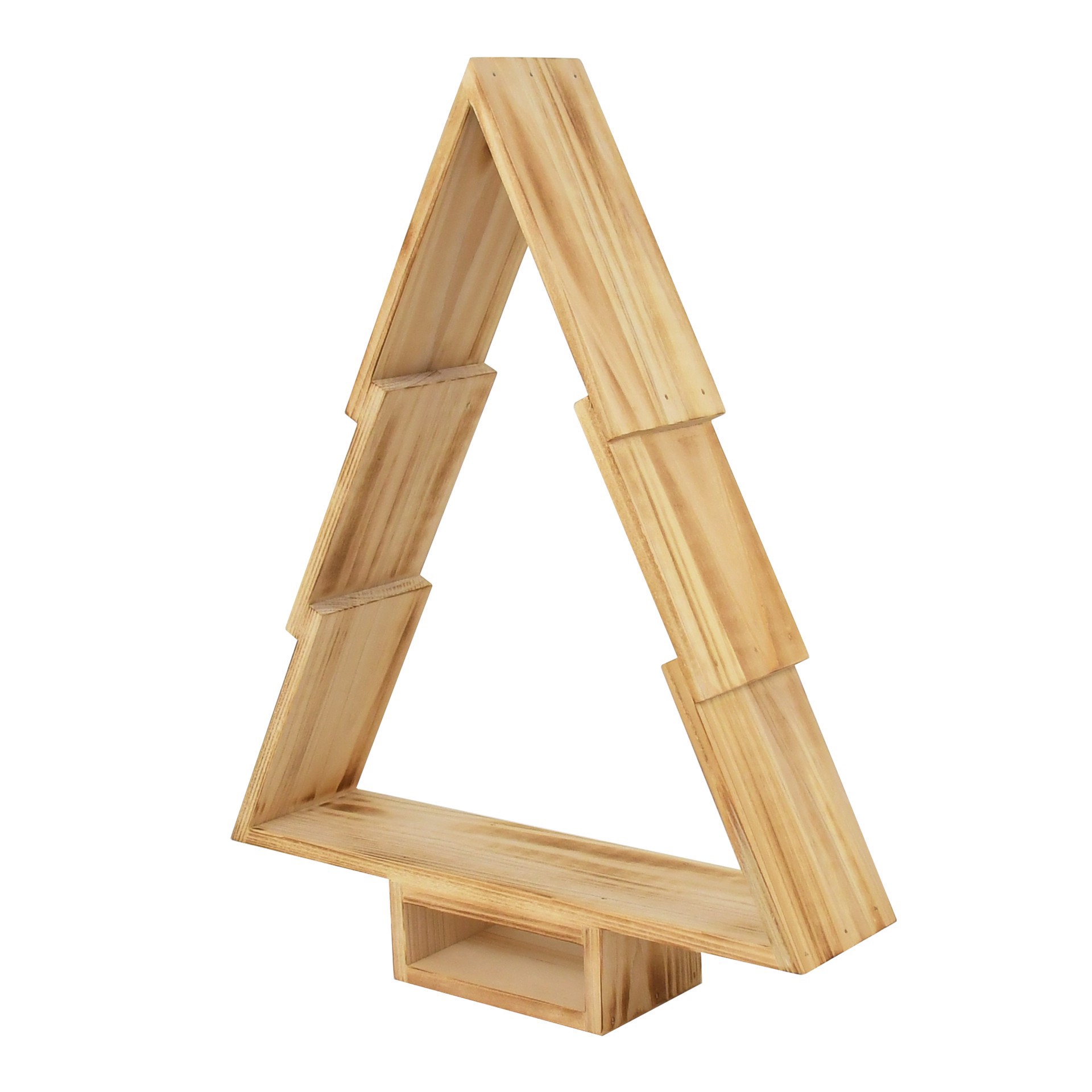 slide 2 of 5, 16" Natural Wood Tree Form By Ashland, 5 in x 3 in x 16 in