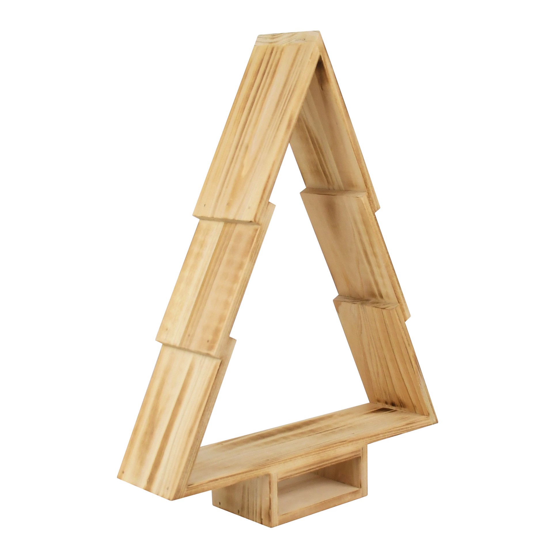 slide 5 of 5, 16" Natural Wood Tree Form By Ashland, 5 in x 3 in x 16 in