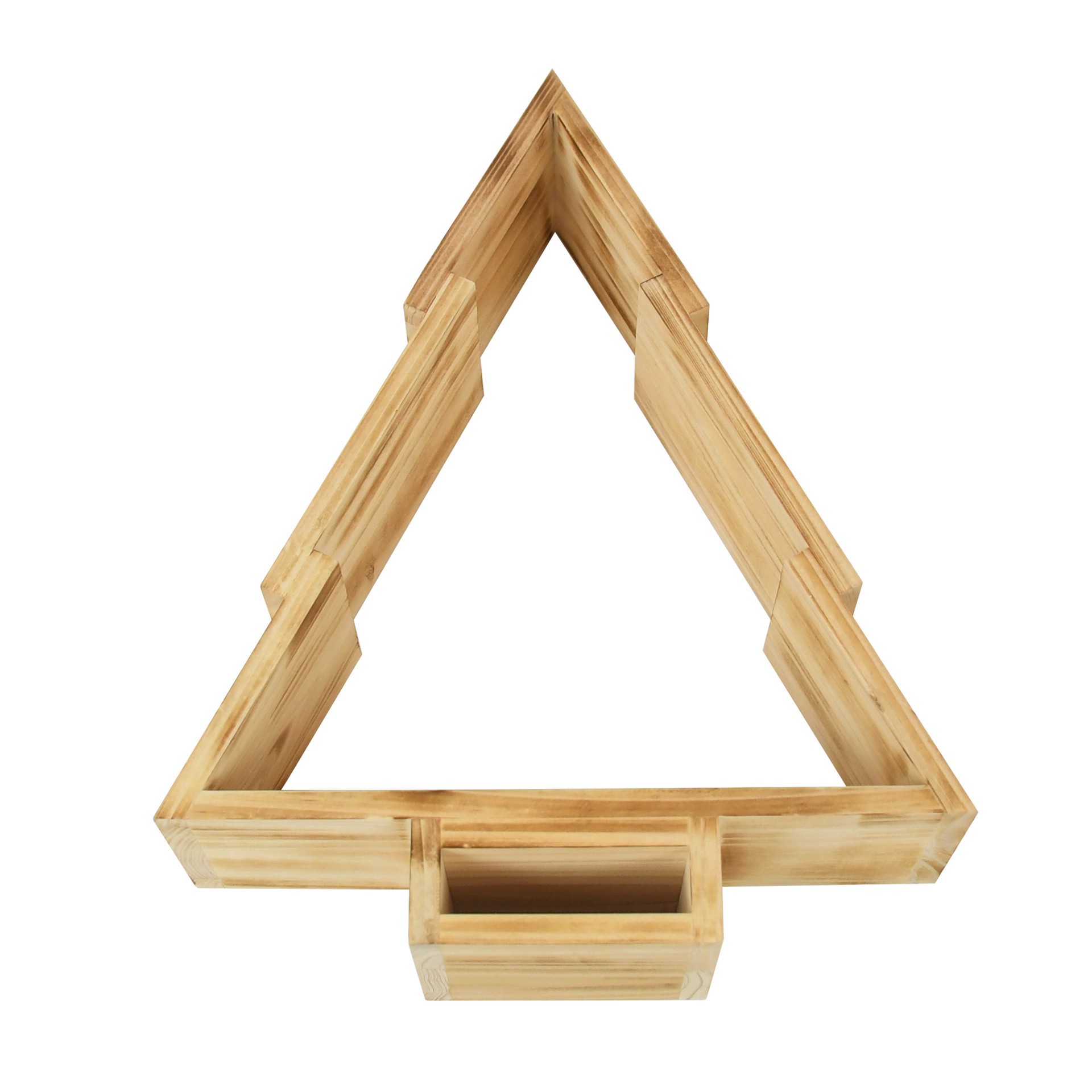 slide 4 of 5, 16" Natural Wood Tree Form By Ashland, 5 in x 3 in x 16 in