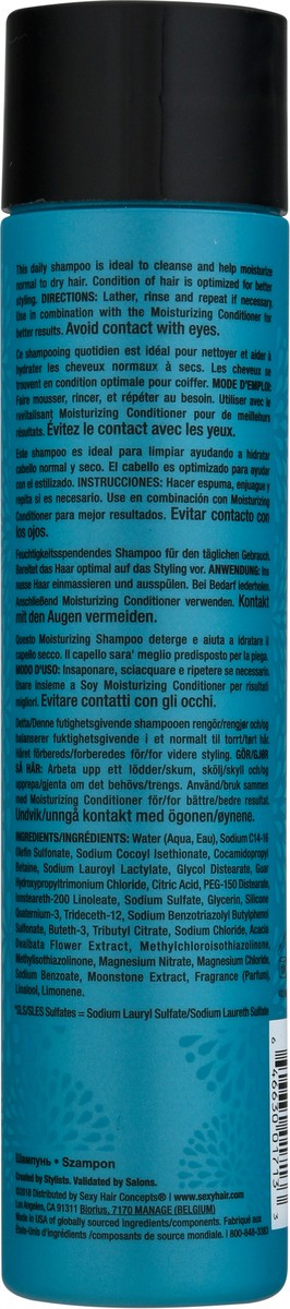 slide 3 of 11, Sexy Hair Normal/Dry Hair Moisturizing Shampoo 10.1 fl oz, 10.1 fl oz