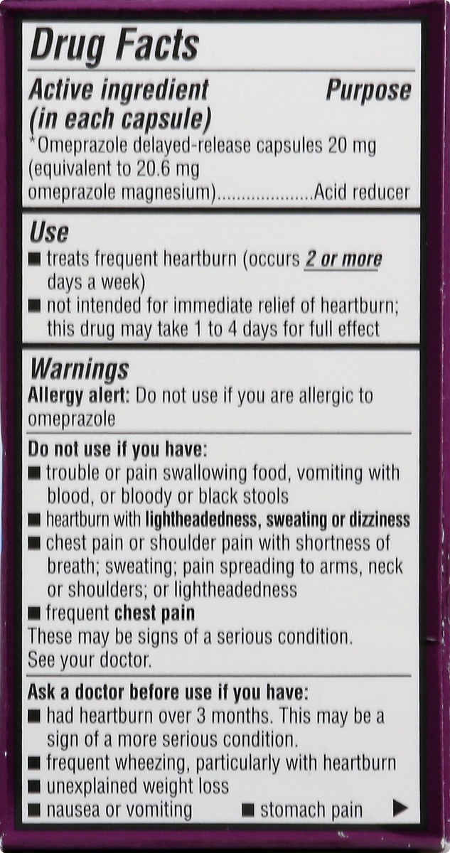 slide 2 of 11, CVS Health Omeprazole Delayed Release Capsules, 14 Ct, 1 ct