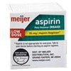 slide 10 of 13, Meijer Aspirin Enteric Coated Tablets, 81 mg, 200 ct