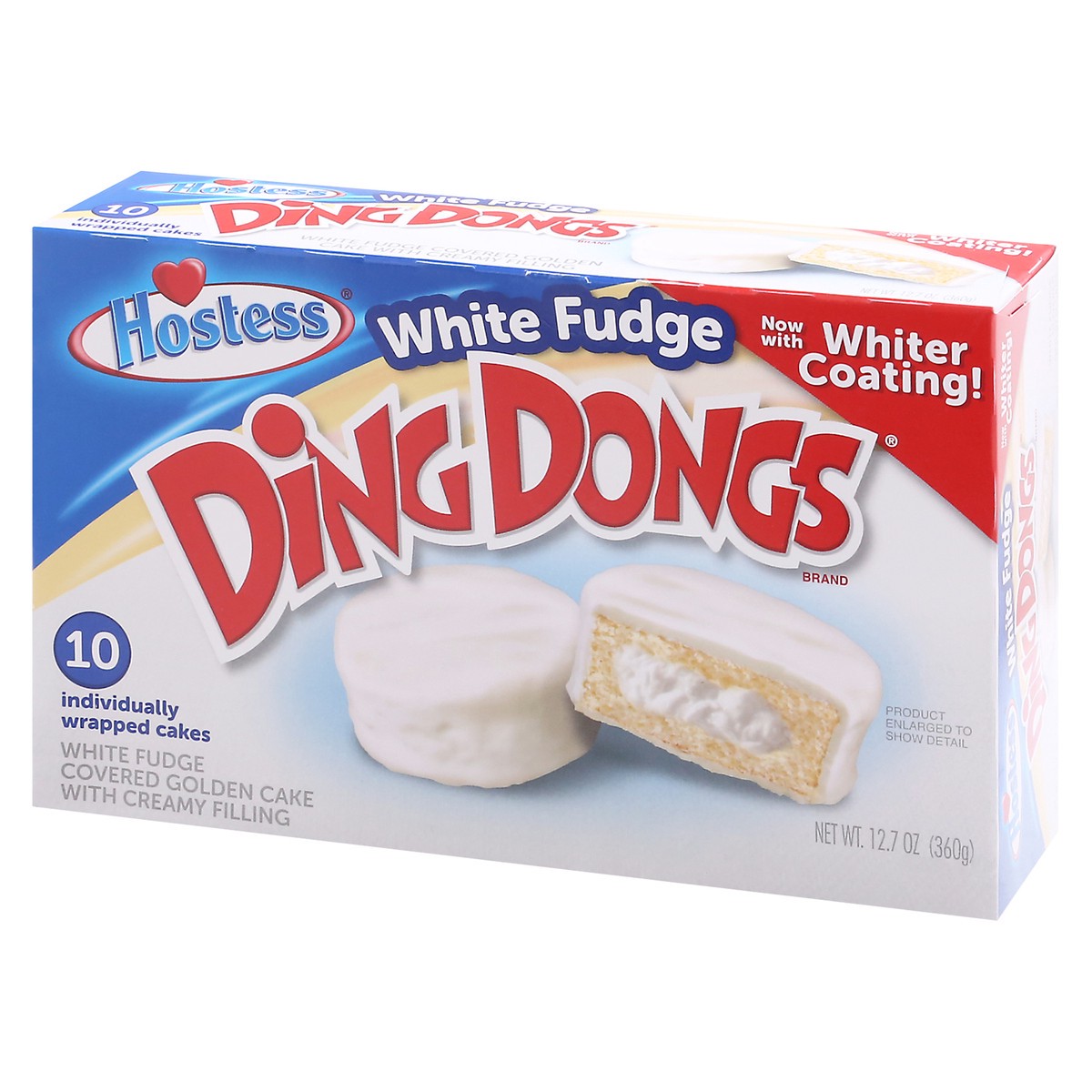 slide 3 of 9, Hostess White Fudge Ding Dongs, 12.7 oz