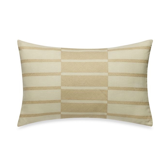 slide 1 of 1, Nautica Eden Glen Oblong Toss Pillow - Khaki, 1 ct