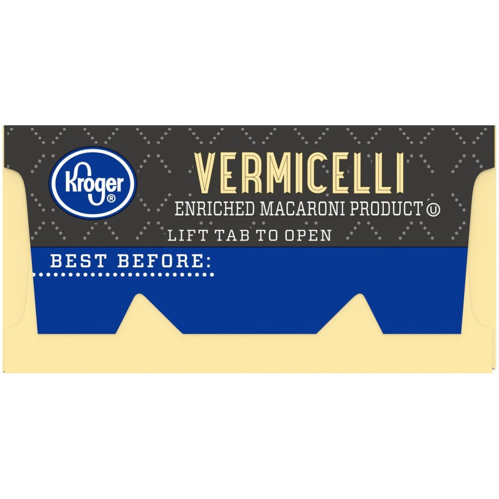 slide 5 of 6, Kroger Vermicelli Pasta, 16 oz