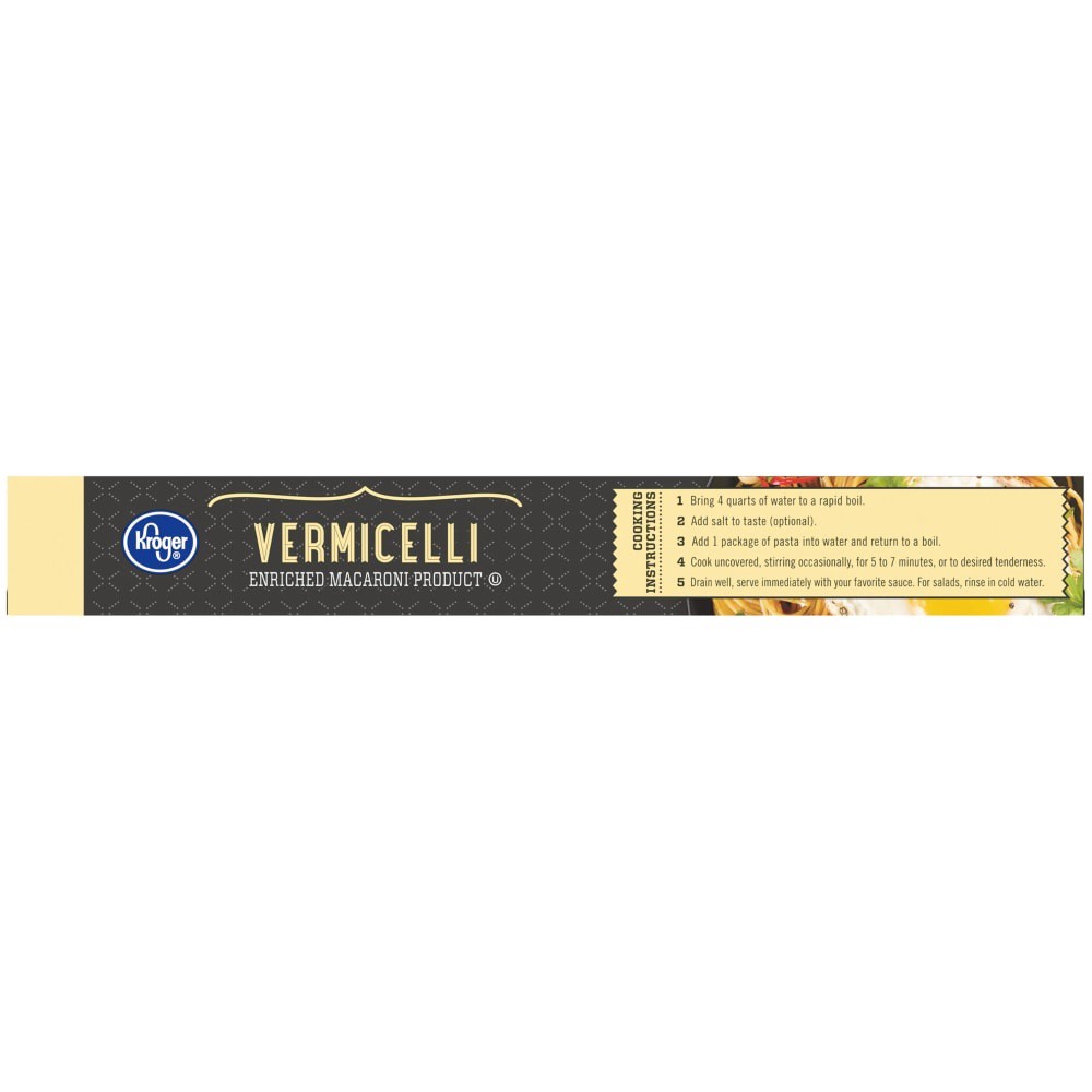 slide 6 of 6, Kroger Vermicelli Pasta, 16 oz