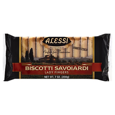 slide 1 of 1, Alessi Biscotti Savoiardi Lady Fingers, 7 oz