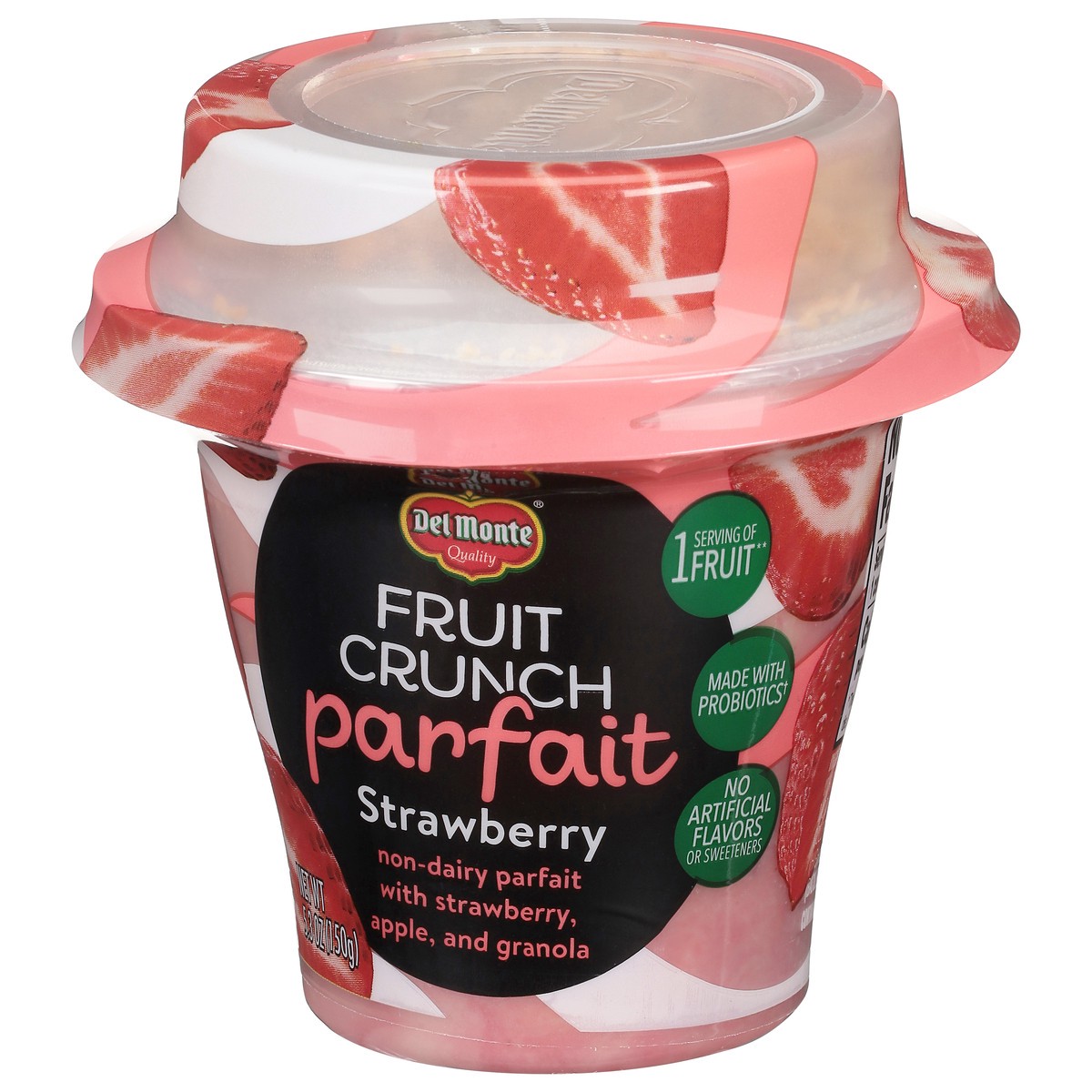 slide 3 of 14, Del Monte Fruit Crunch Strawberry Fruit Crunch Parfait 5.3 oz, 5.3 oz