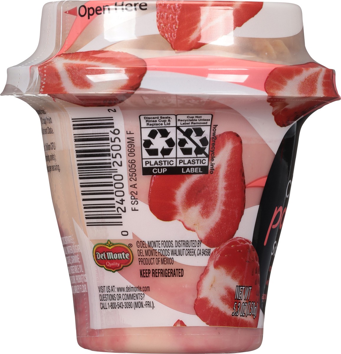 slide 10 of 14, Del Monte Fruit Crunch Strawberry Fruit Crunch Parfait 5.3 oz, 5.3 oz