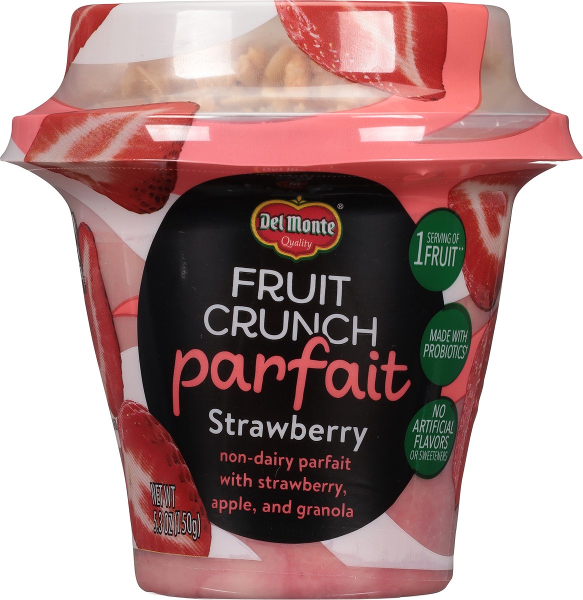 slide 2 of 14, Del Monte Fruit Crunch Strawberry Fruit Crunch Parfait 5.3 oz, 5.3 oz