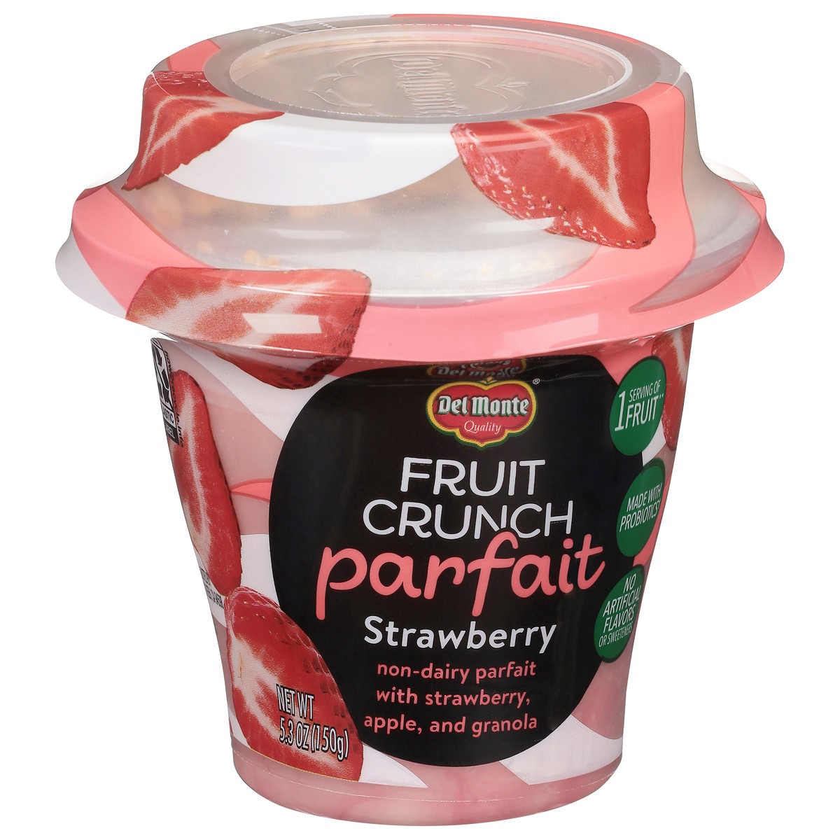 slide 7 of 14, Del Monte Fruit Crunch Strawberry Fruit Crunch Parfait 5.3 oz, 5.3 oz