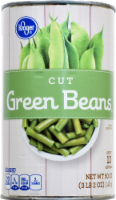 slide 1 of 1, Kroger Cut Green Beans, 50 oz