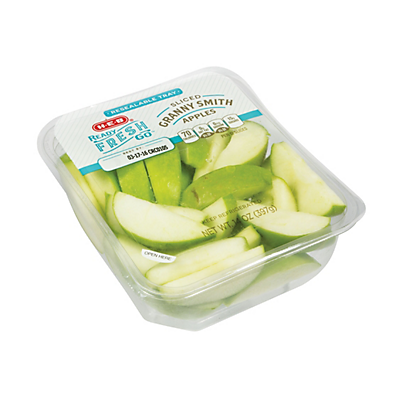 slide 1 of 1, Snack Fresh Green Apple Slices, 14 oz