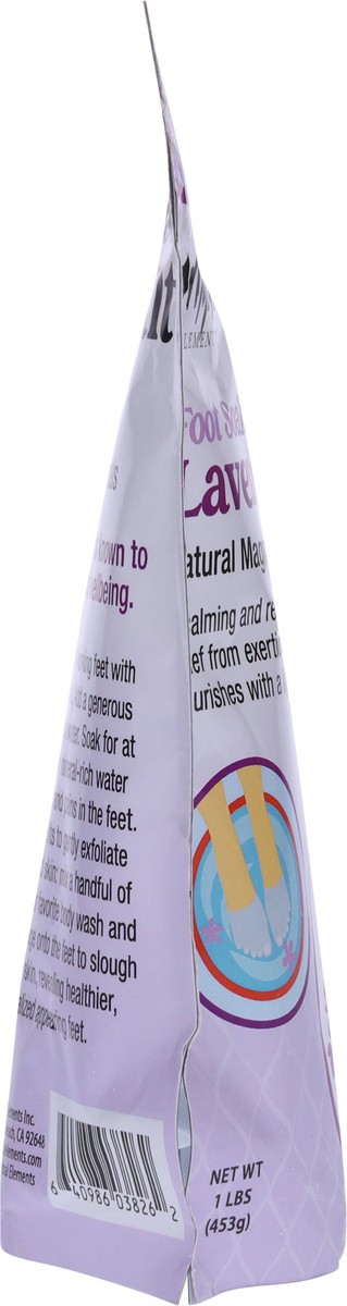 slide 11 of 12, Primal Elements Epsom Salt Lavender Foot Soak 1 lb, 1 lb