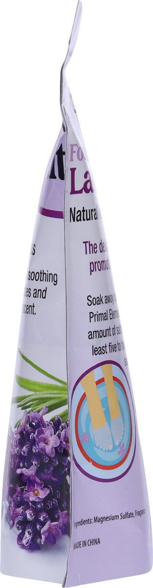slide 6 of 12, Primal Elements Epsom Salt Lavender Foot Soak 1 lb, 1 lb