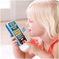 slide 3 of 9, VTech Call & Chat Learning Phone, 1 ct