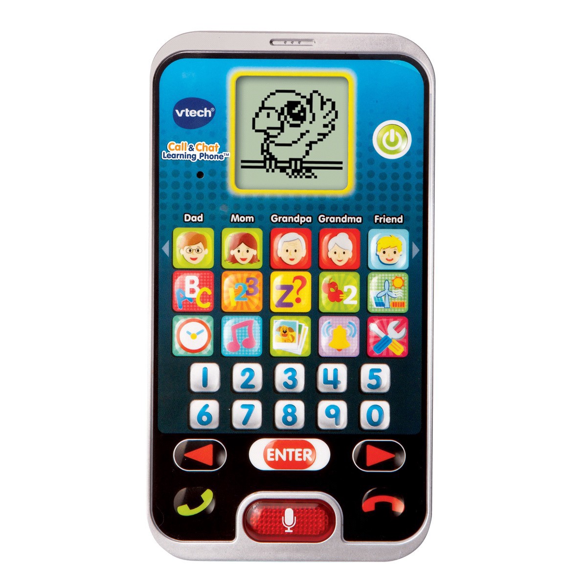 slide 1 of 9, VTech Call & Chat Learning Phone, 1 ct