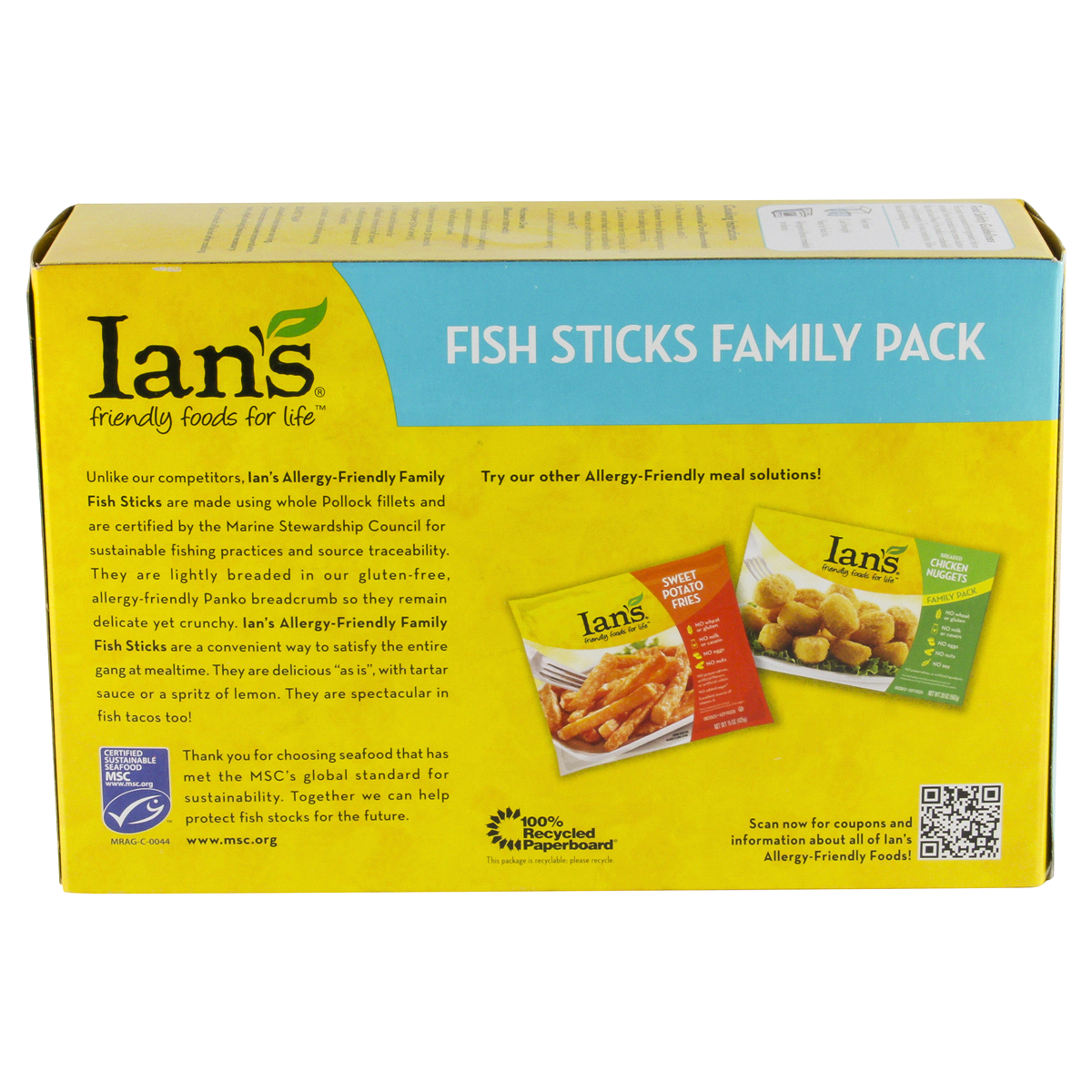 slide 15 of 37, Ian's Natural Foods Ian's Fish Sticks Family Pack, 14 oz