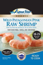 Aqua Star Reserve Wild Patagonian Pink Raw Shrimp (16/25)