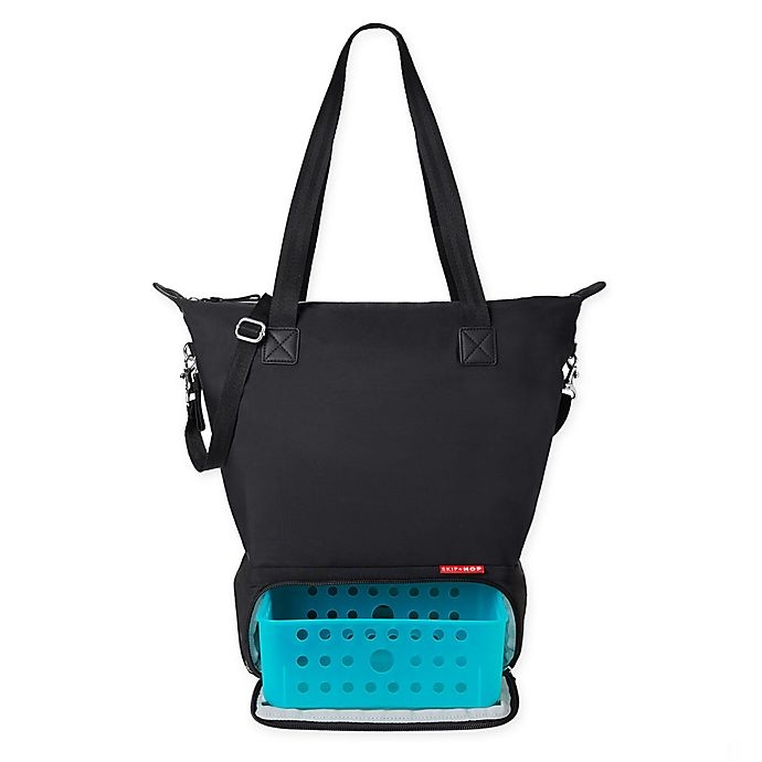 slide 1 of 11, Skip Hop SKIP*HOP Tray Chic Dry & Store Pump Bag - Black, 1 ct