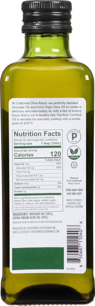slide 10 of 14, California Olive Ranch Avocado Extra Virgin Olive Oil, 16.9 oz