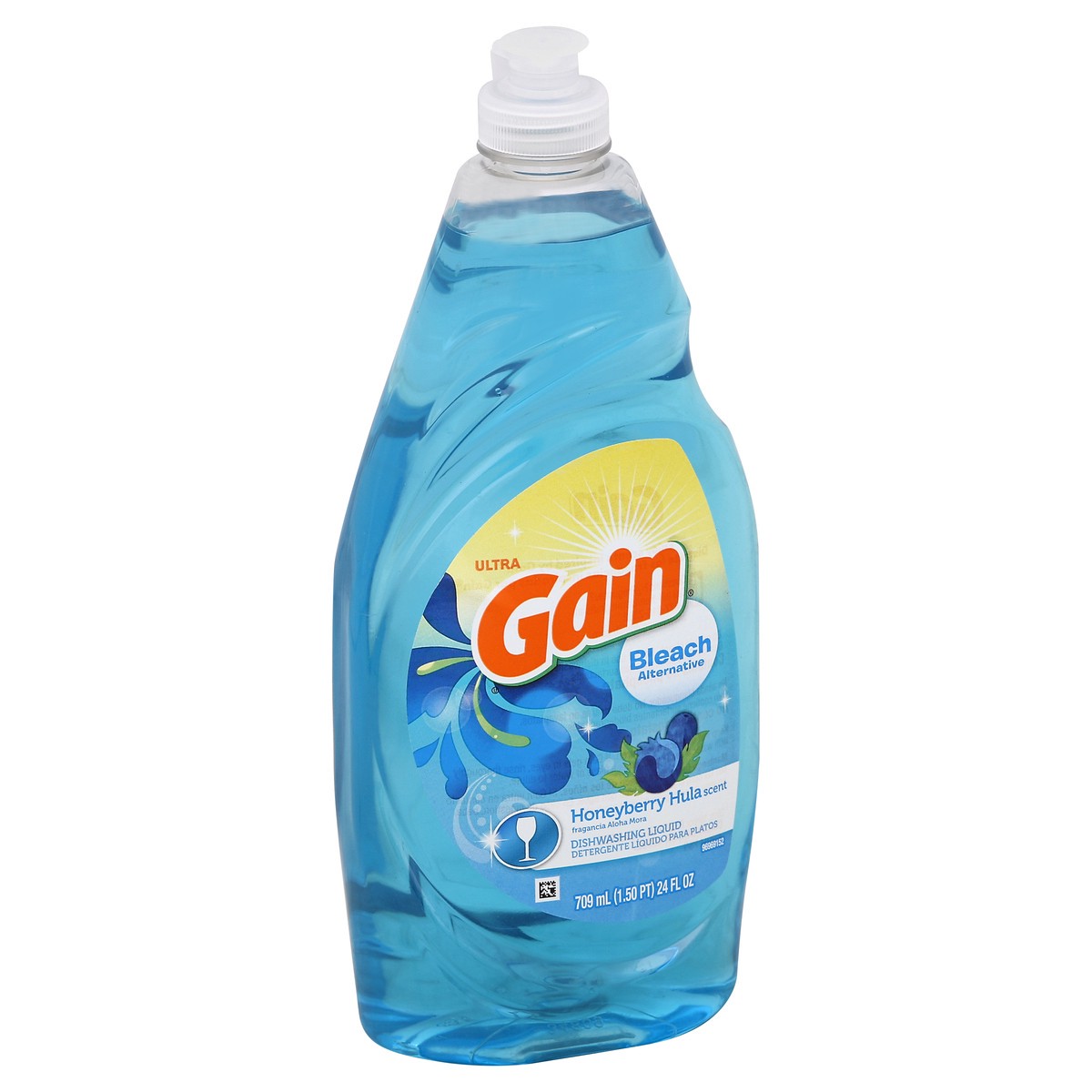 slide 3 of 3, Gain Dishwashing Liquid 24 oz, 24 oz