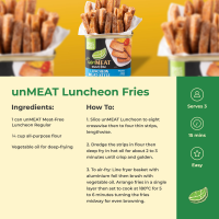 slide 7 of 19, Unmeat Meat Free Luncheon Meat, 11.6 oz