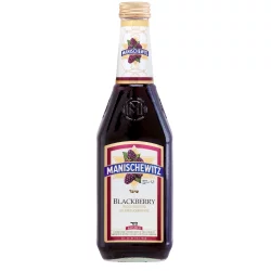 Manischewitz Blackberry Fruit Wine Bottle
