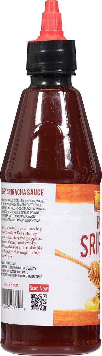 slide 11 of 13, Lkk Honey Sriracha Sauce, 20 oz